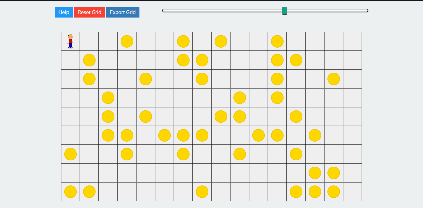 Dynamic Programming algorithm visualization in homework platform